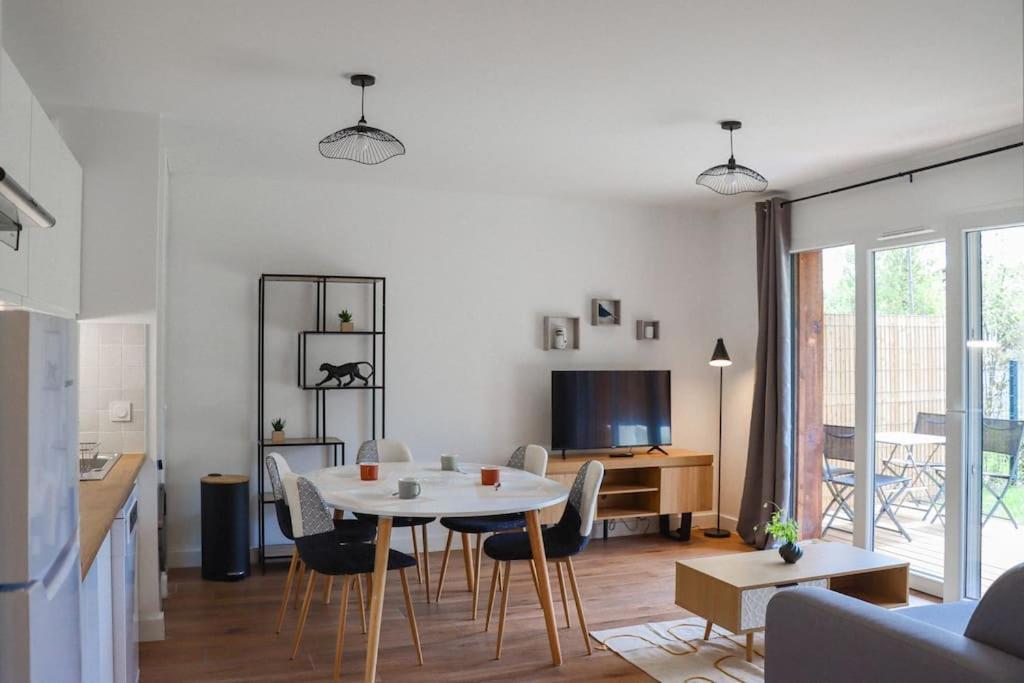Les Cottages Jardin Elegant Et Ambiance Cosy Biscarrosse Zewnętrze zdjęcie
